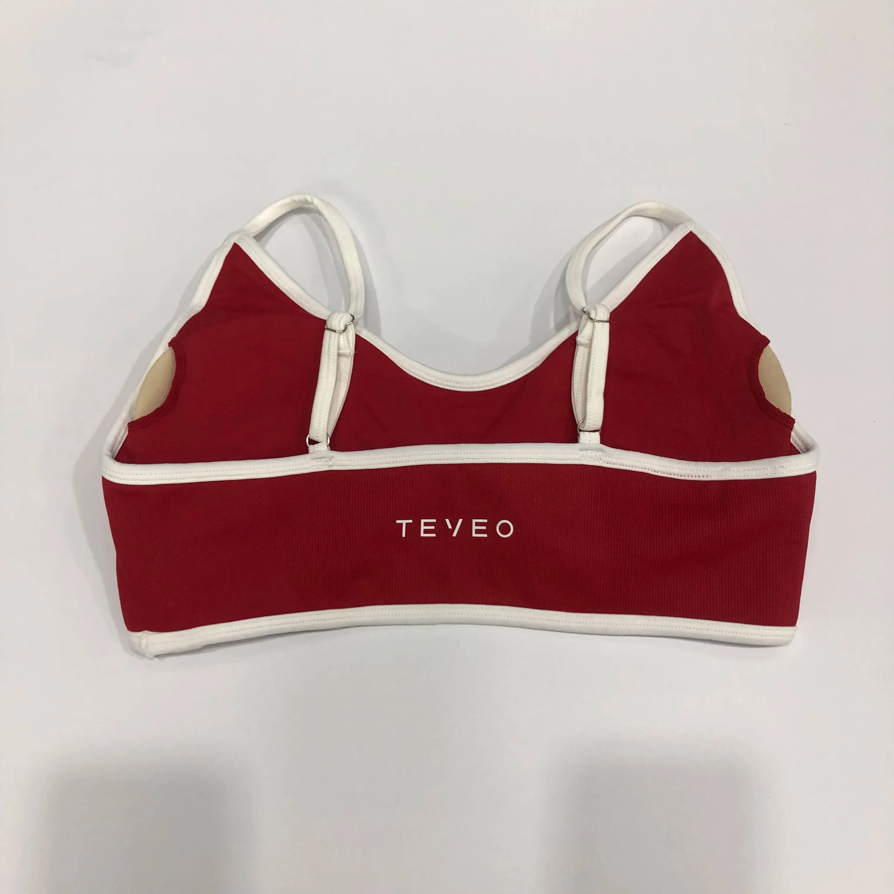 Teveo женский вязаный спортивный бюстгальтер с открытой спиной - Фотография_2