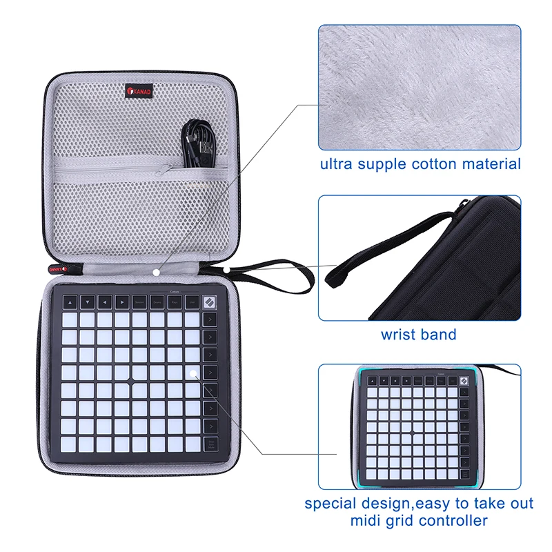 Жесткий чехол xanad eva для novation launchpad mini mk3 - Фотография_2