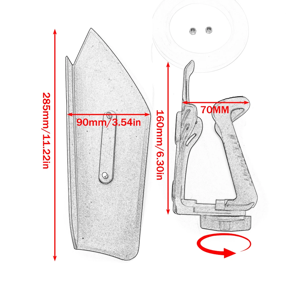 Для yamaha t-max 560 2020-2024 зеркало для езды на мотоцикле - Фотография_6