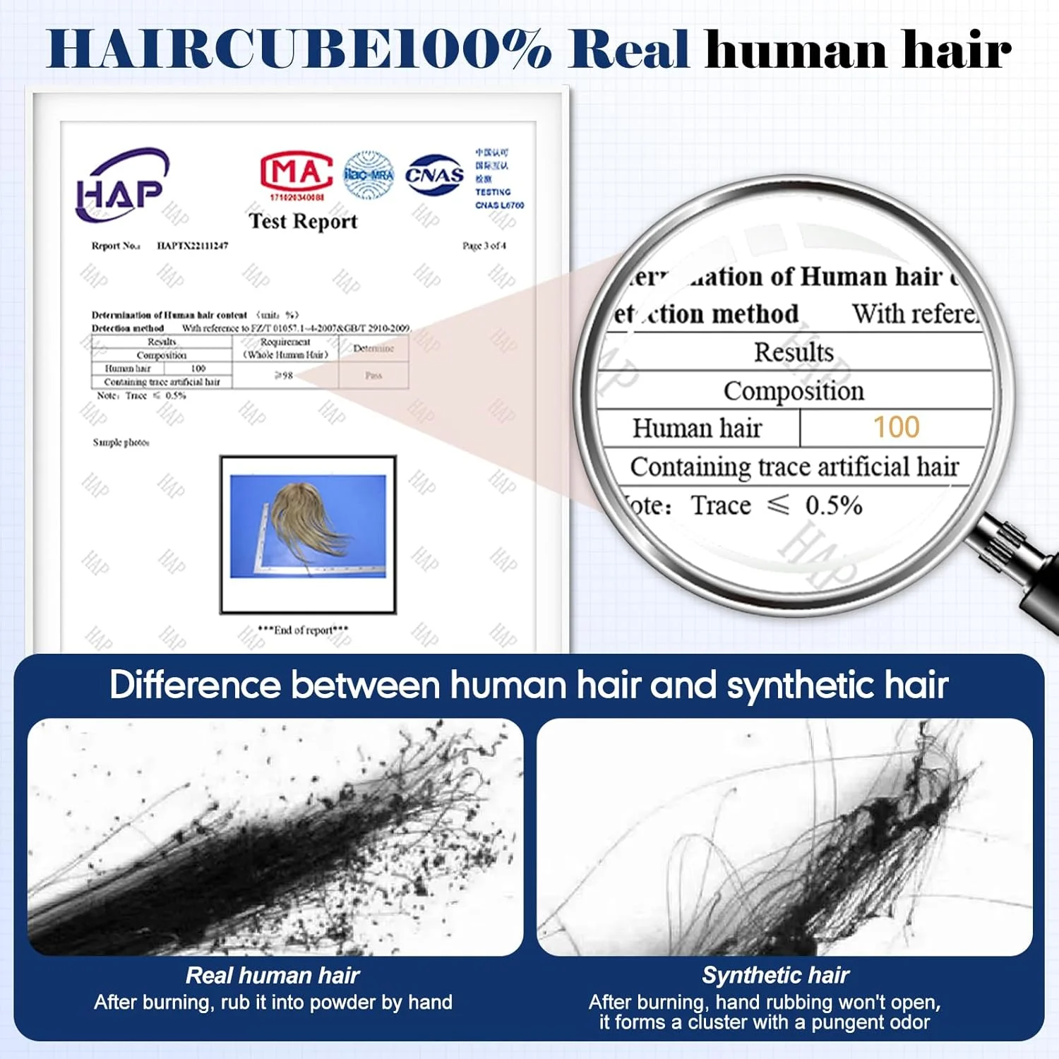 10-дюймовый топпер из натуральных волос для женщин - Фотография_6