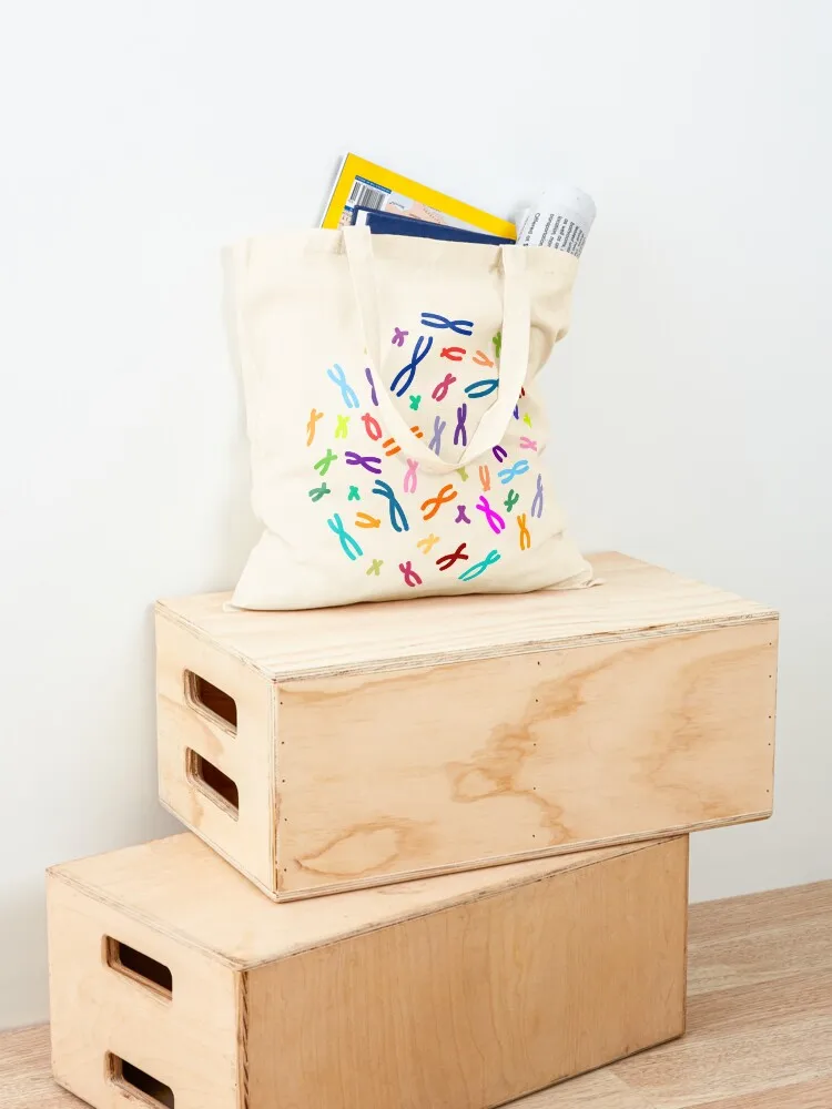 Сумка-тоут с цветным кодированием днк - Фотография_4