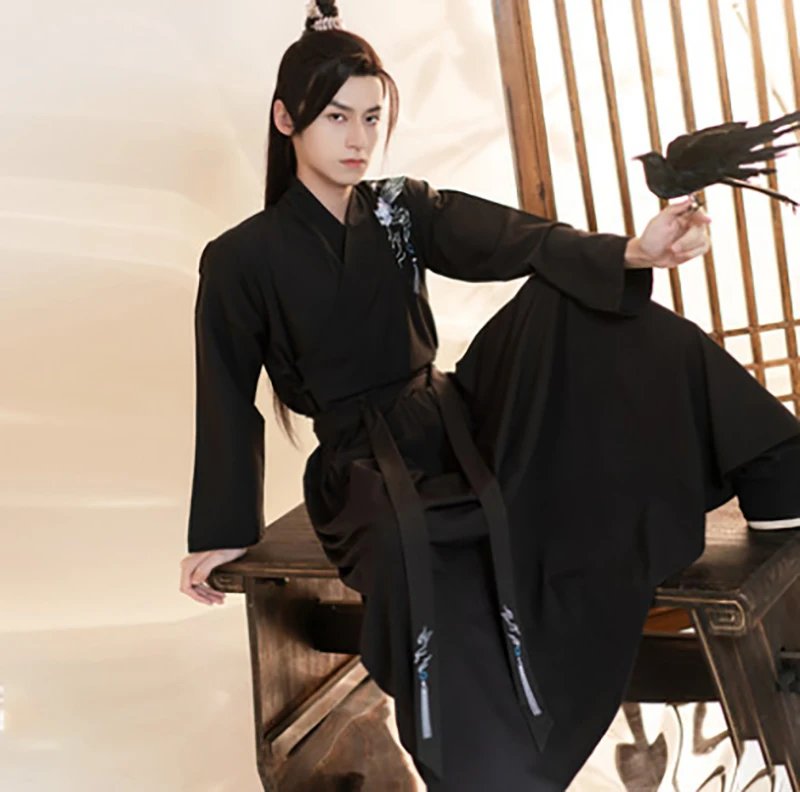 Большие размеры 3xl hanfu мужские - Фотография_4