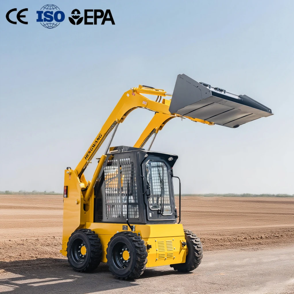 Мини-погрузчик jc45 с бортовым поворотом