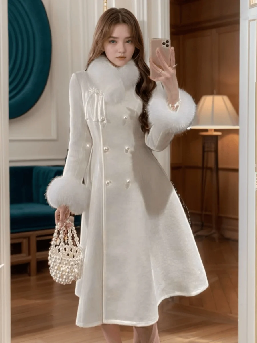 Женское длинное пальто - Фотография_2