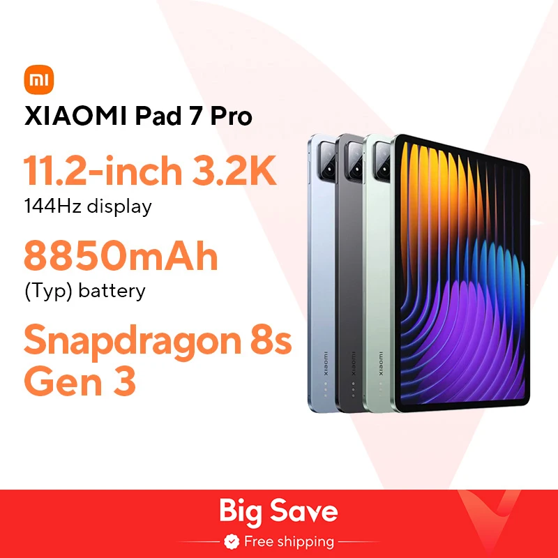 Глобальная версия xiaomi pad 7
