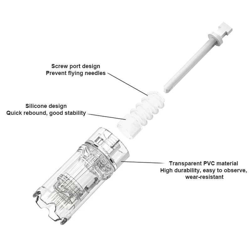 Dr pen ultima a10 байонетные картриджи с иглами для микронидлинга - Фотография_2