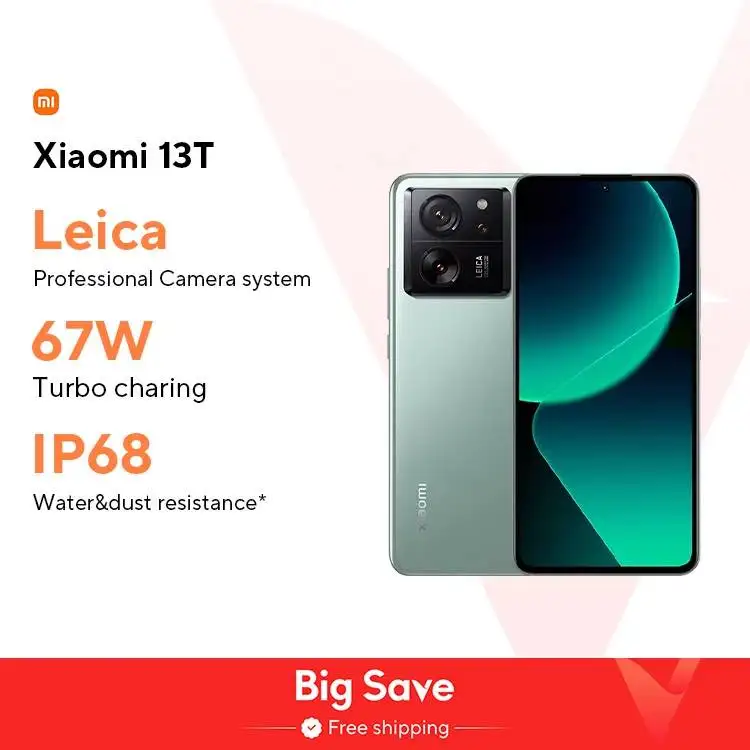 Глобальная версия смартфона xiaomi 13t 5g