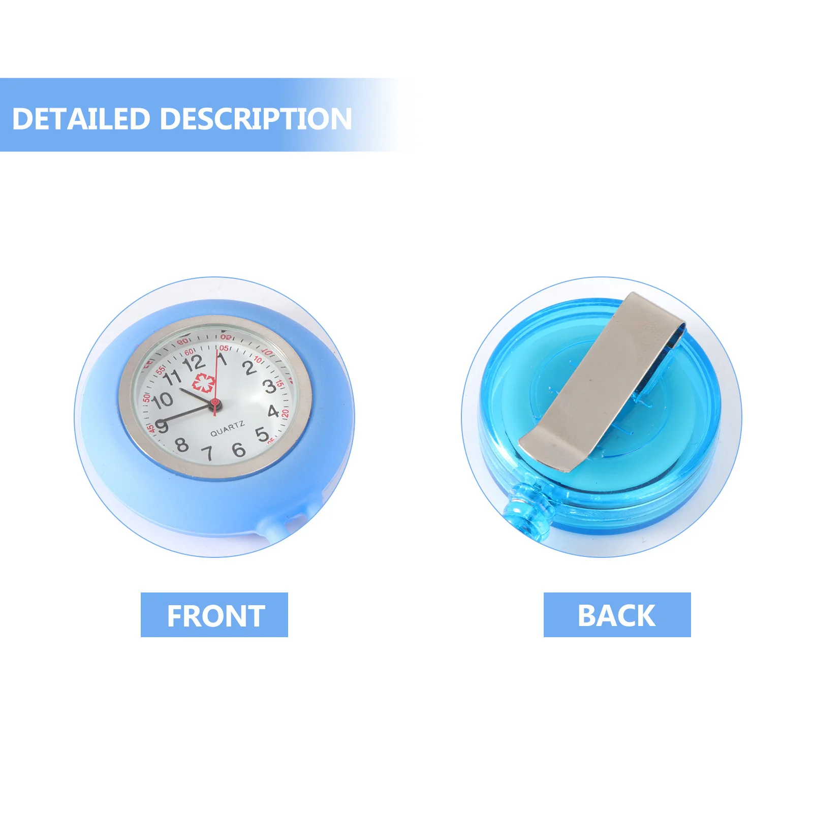 Голубой значок медсестры - Фотография_3