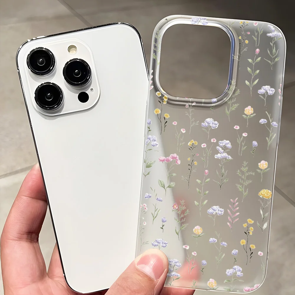 Прозрачные матовые чехлы для iphone 15 pro - Фотография_5