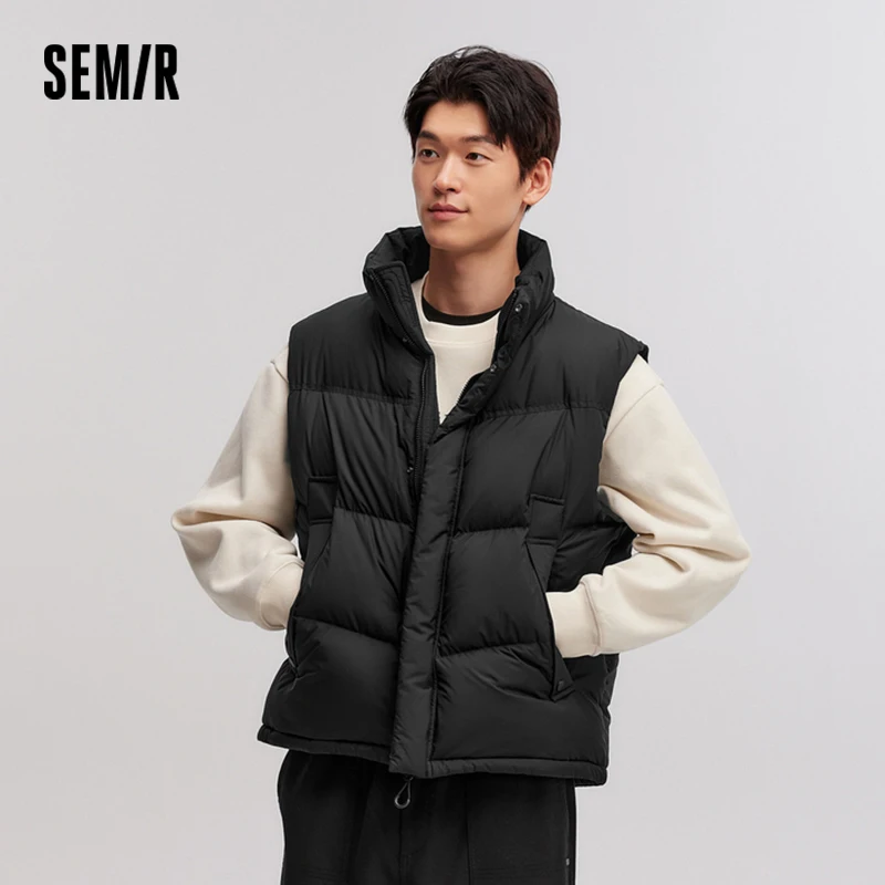 Мужской пуховый жилет semir