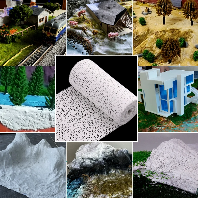Модель terrain mountain гипсовая - Фотография_2