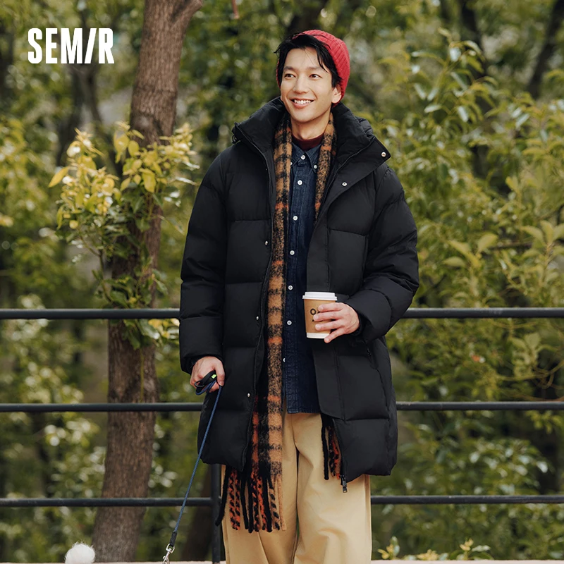 Пуховик semir, мужская зимняя куртка на 90% пуху - Фотография_3