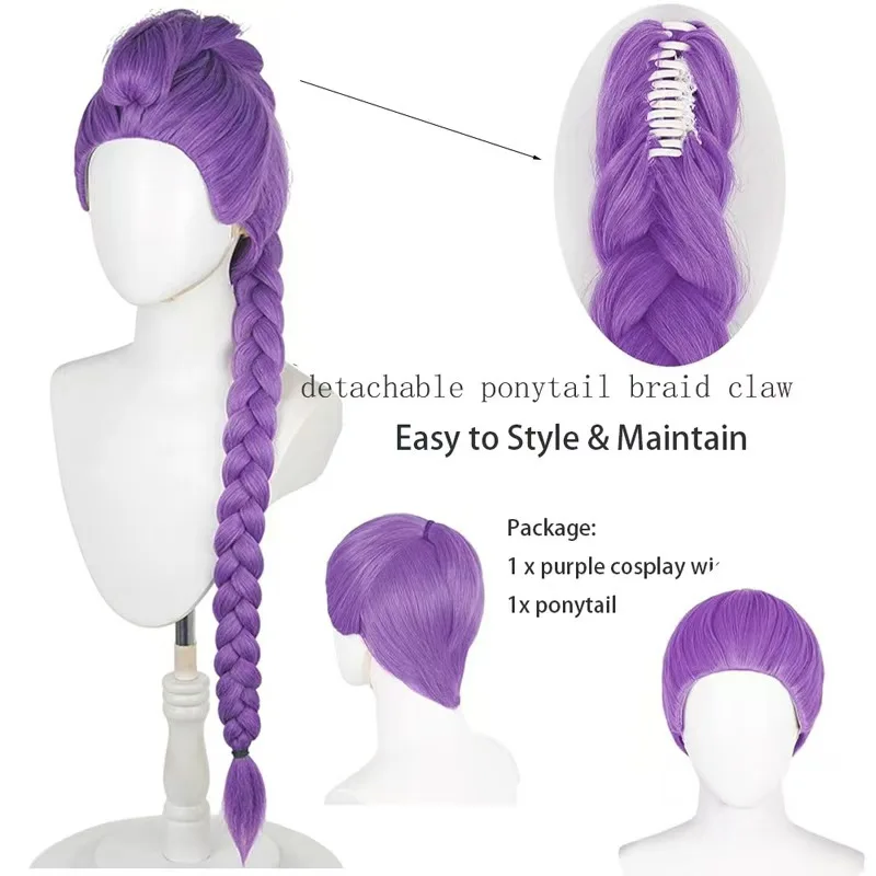 Аниме-парик kpop witch hunters miracos 2025 года — стили zoe & rumi - Фотография_3