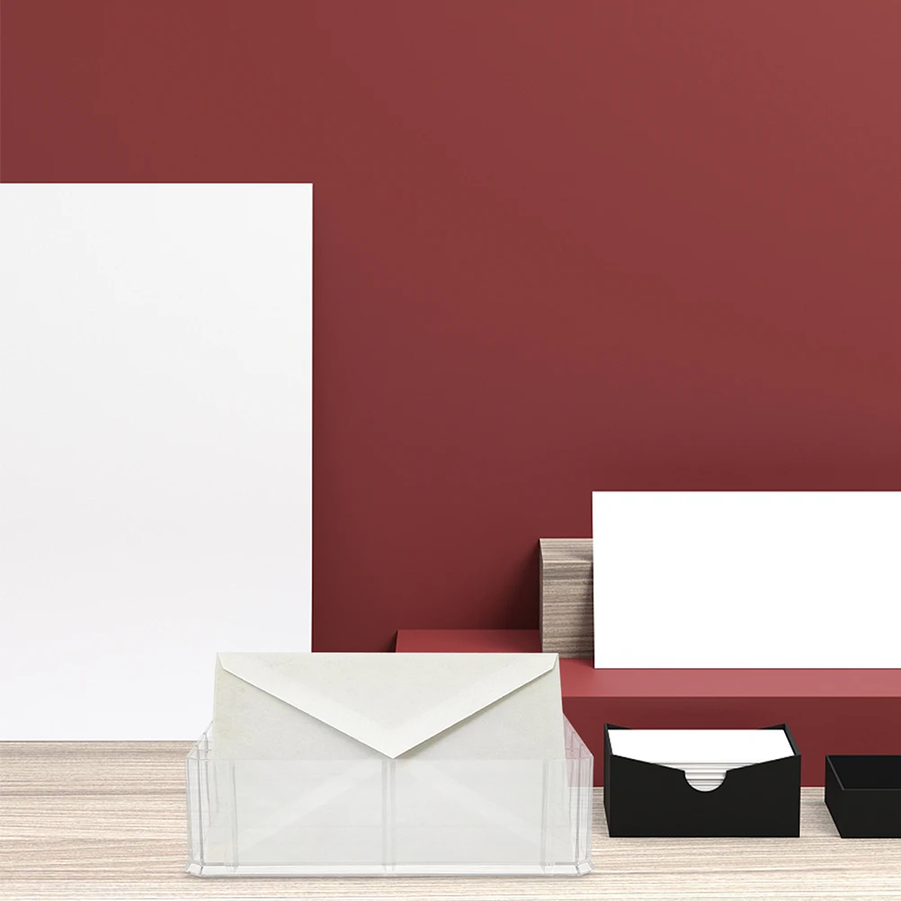 Акриловый органайзер для хранения наличных денег с несколькими сетками - Фотография_5