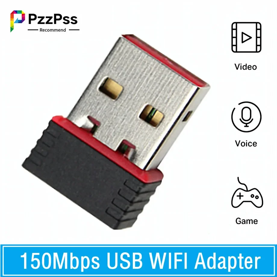 Мини rtl8188 wi-fi адаптер 150 мбит/с usb беспроводная сетевая карта 2