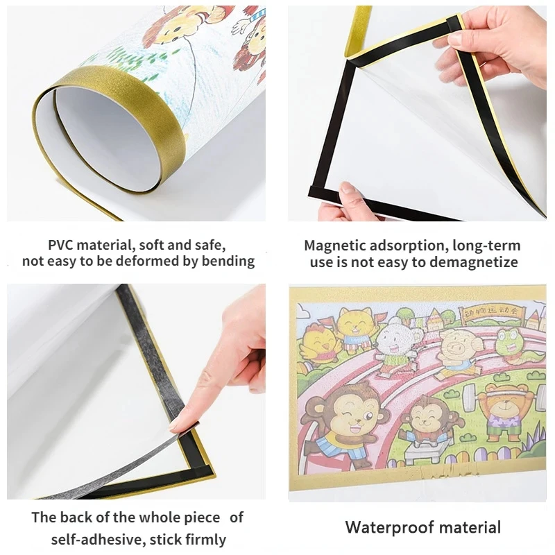 Мягкая магнитная доска из пвх 50 x 70 - Фотография_4