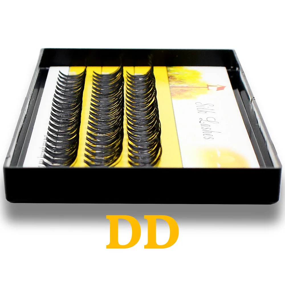 Супер толстые наращивание ресниц с хвостом феникса - Фотография_2