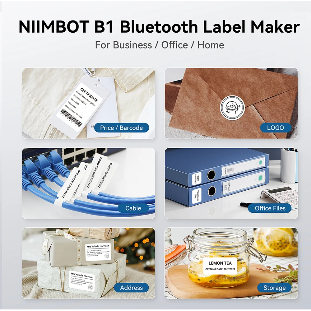 Niimbot b1 термопринтер этикеток - Фотография_3