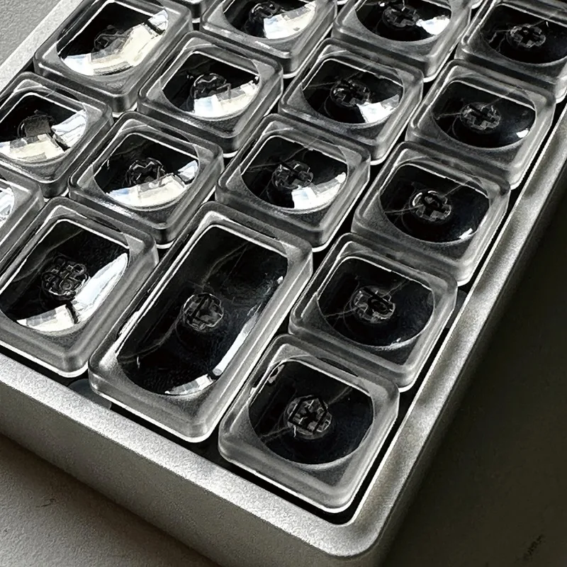 40s прозрачные низкопрофильные тематические колпачки для клавиш - Фотография_4