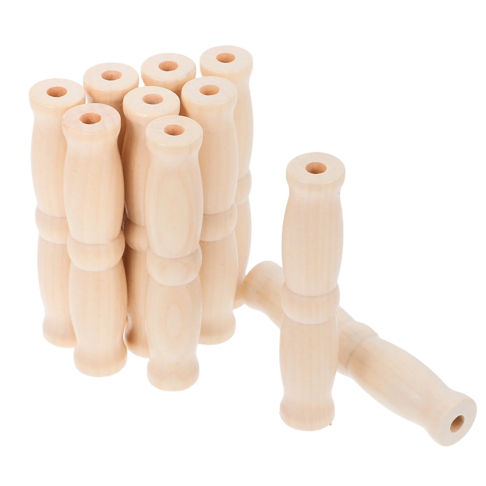 Ведро для воды с деревянной ручкой 9 см - Фотография_3