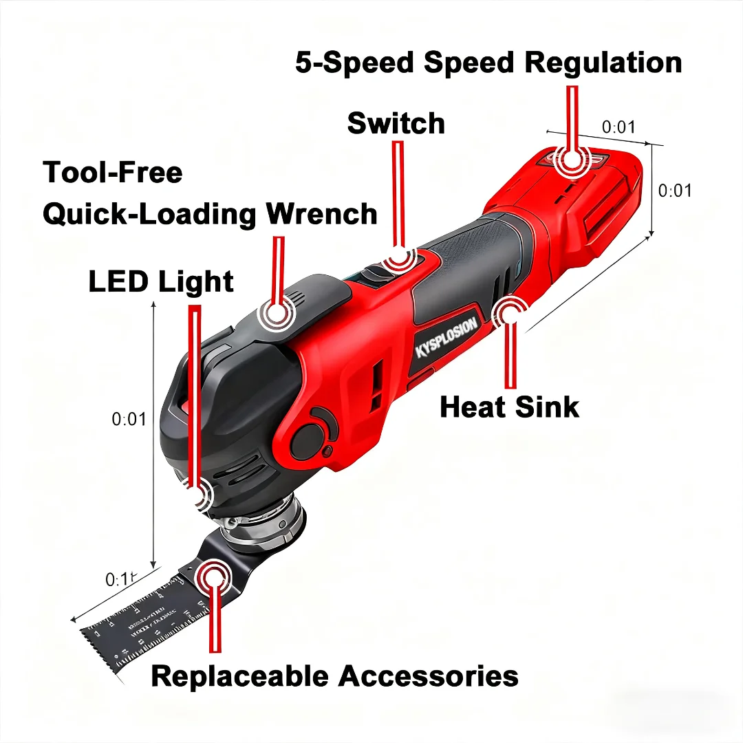Для milwaukee m18 аккумулятор 5-скоростной - Фотография_2