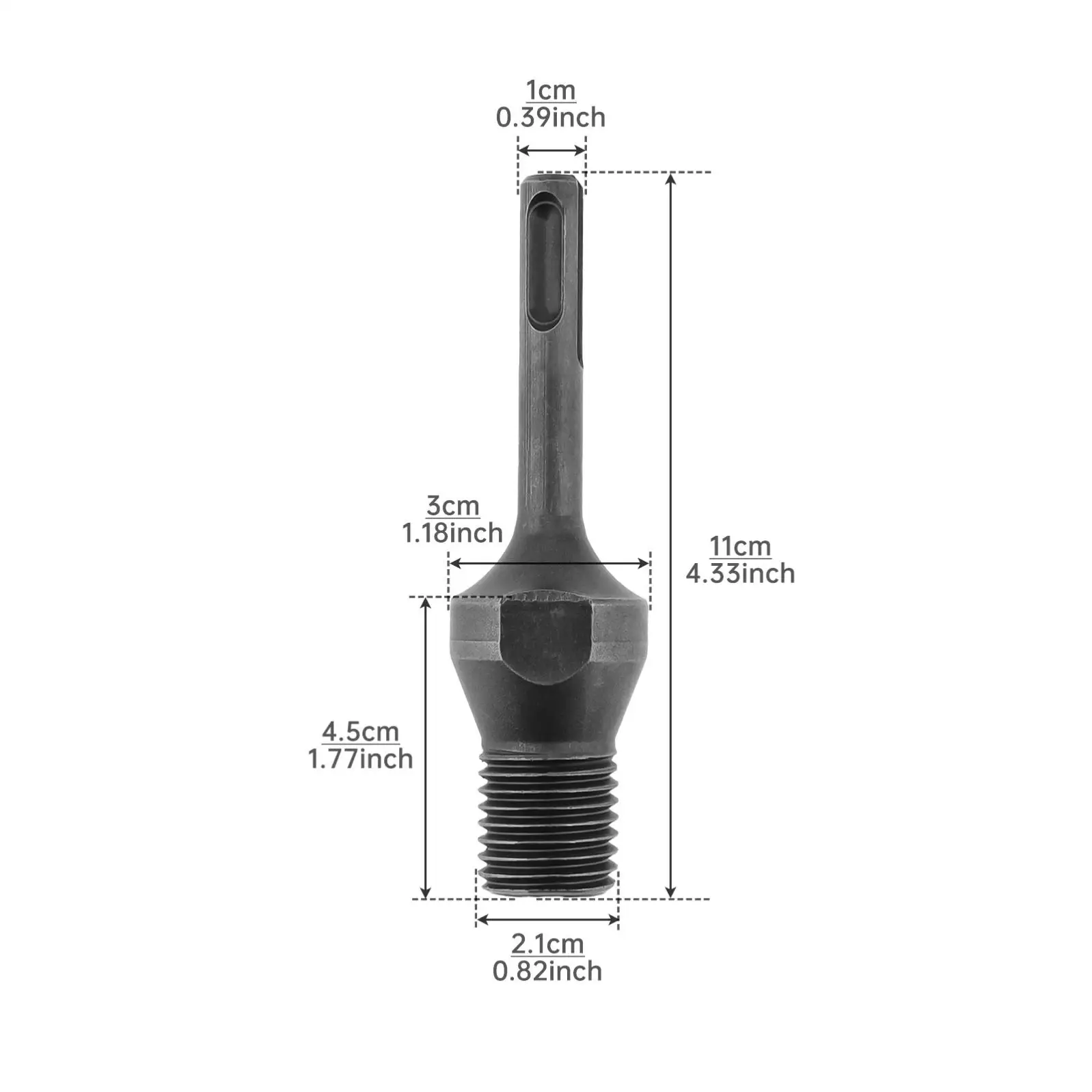 Адаптер для дрели m22 sds plus с алмазным сердечником и круглой ручкой