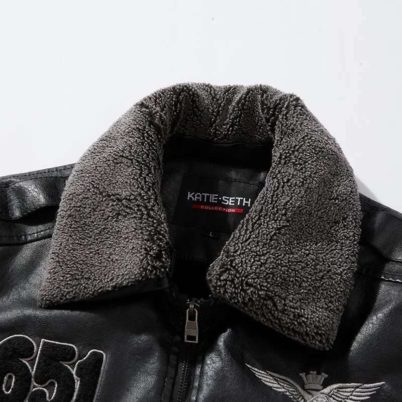 Мужская осенняя куртка workbiker на молнии - Фотография_2