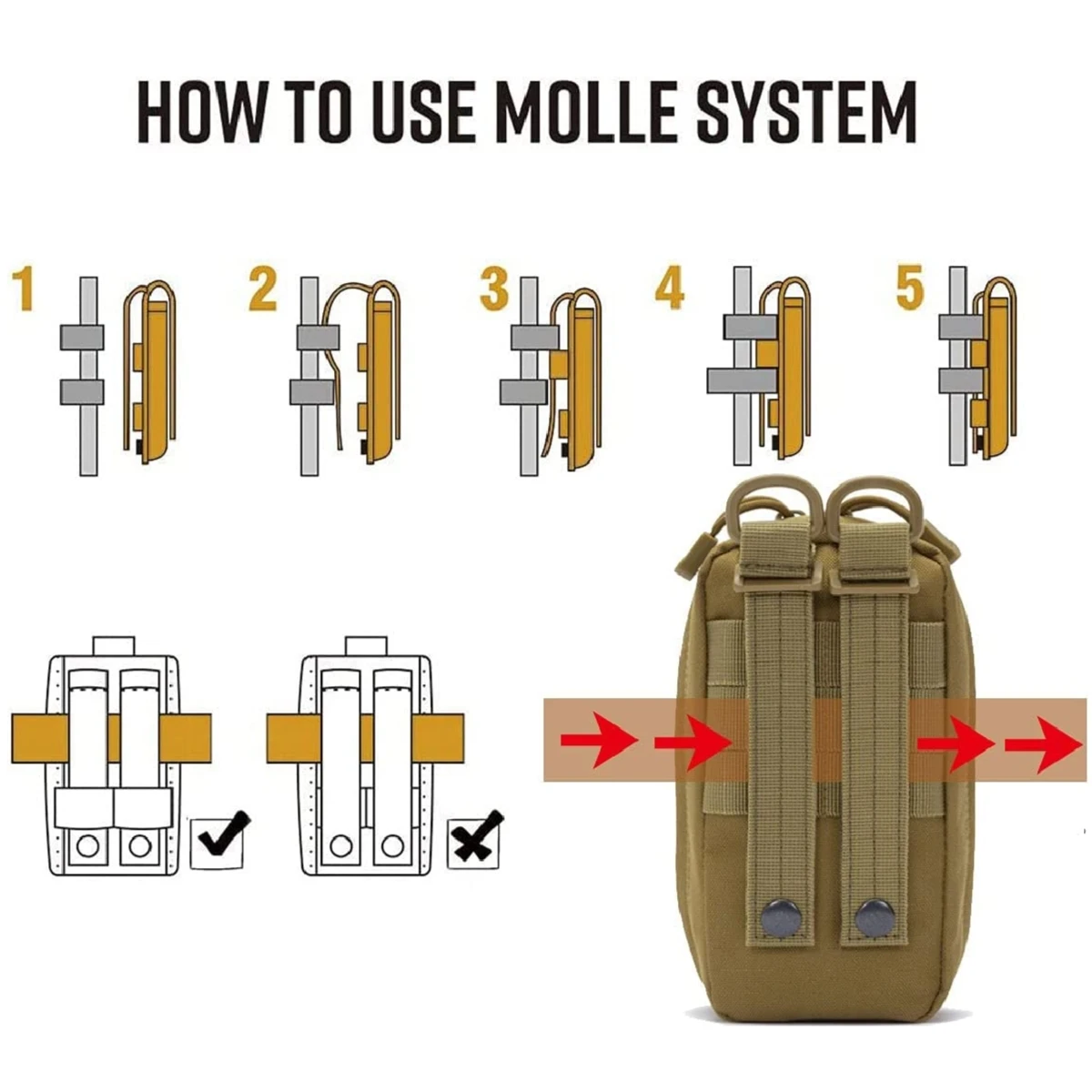 Ifak, тактическая сумка molle - Фотография_5
