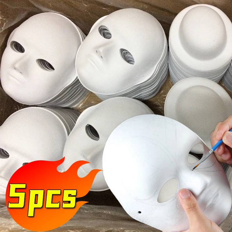 Diy полнолицевые маски бумажные
