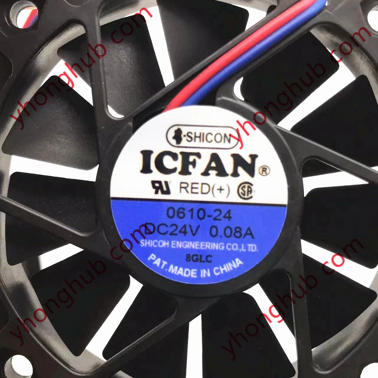 Двухпроводный вентилятор охлаждения сервера icfan e232190 0610-24 dc 24v 0 - Фотография_3