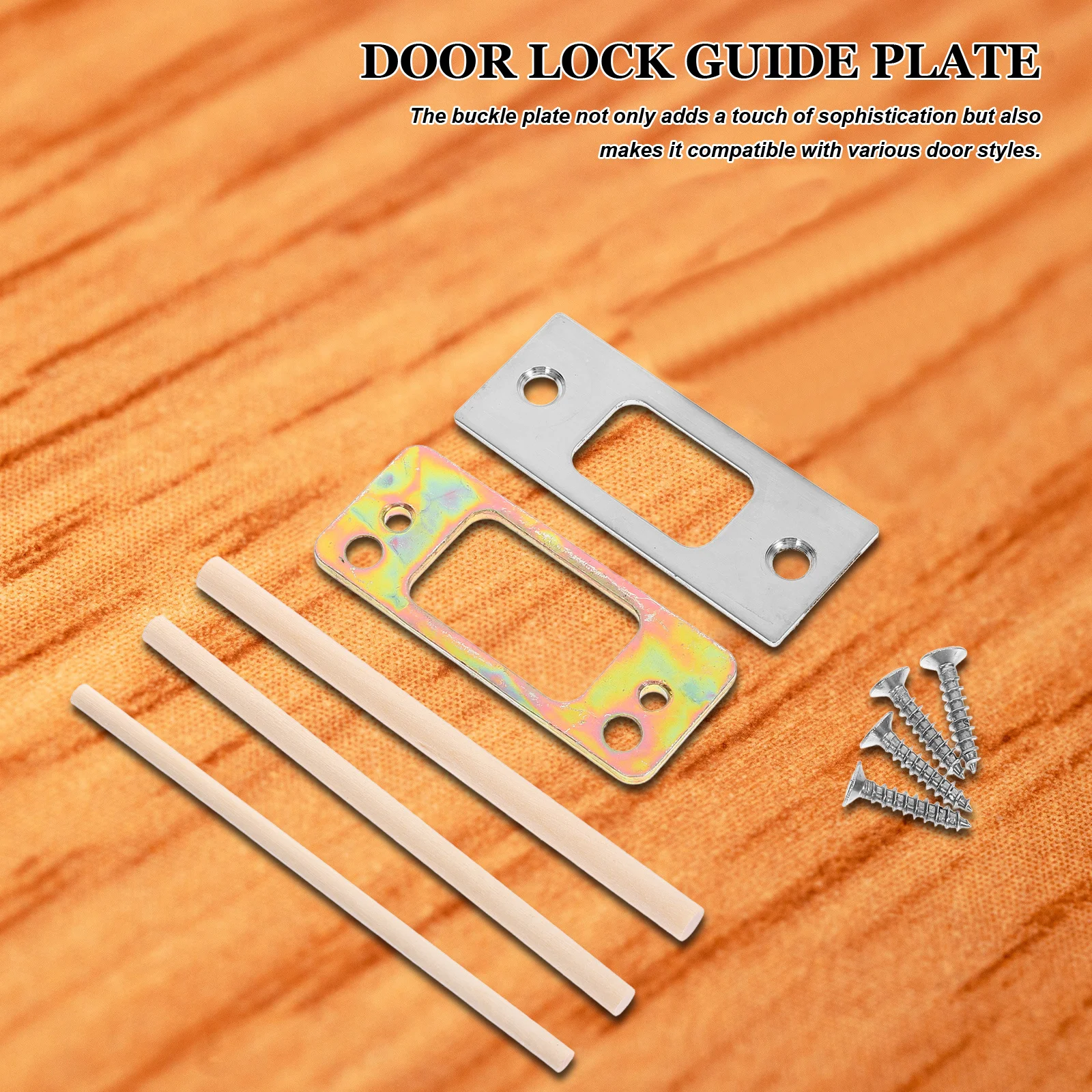 1 комплект, усиленная дверная накладка из нержавеющей стали - Фотография_2