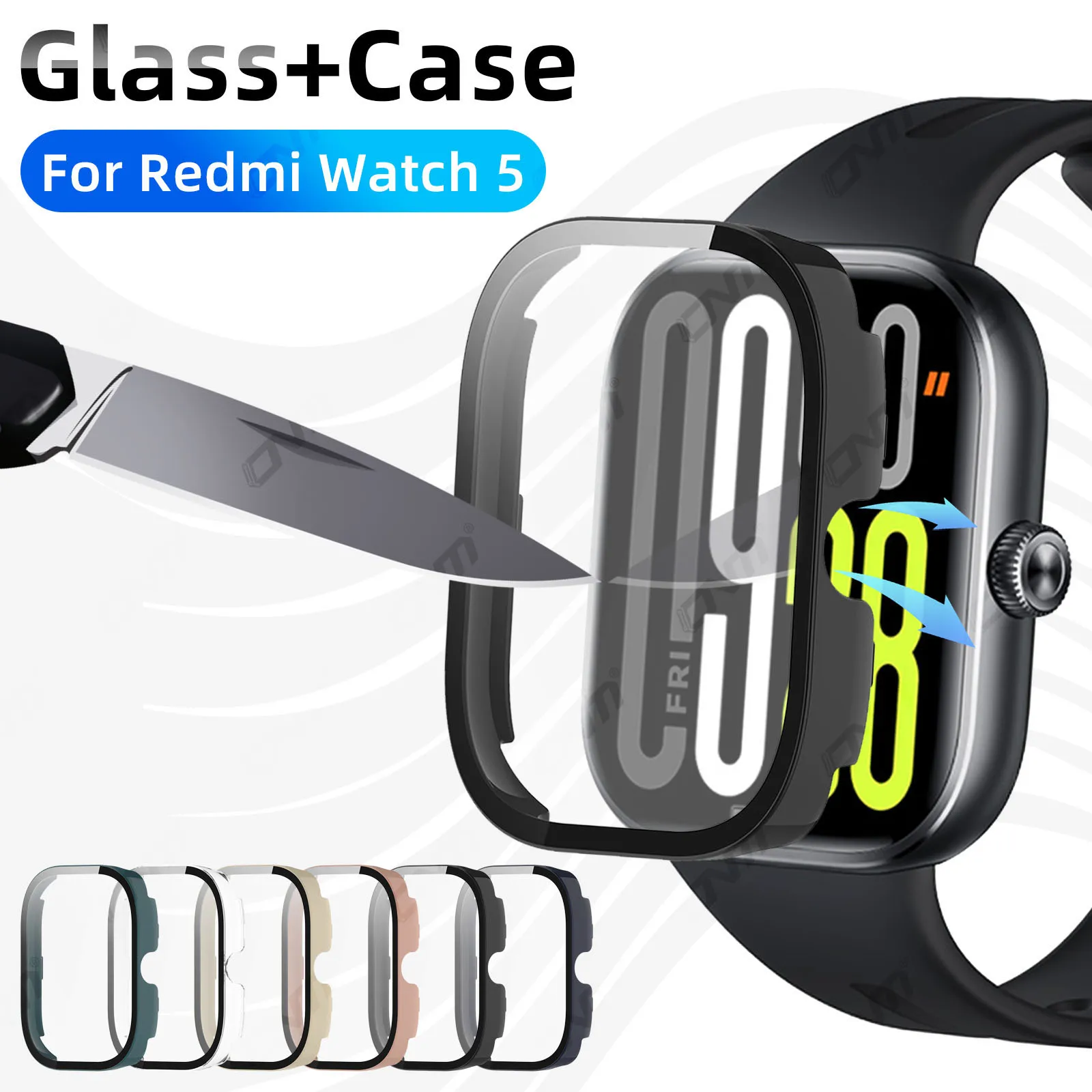 Стекло + чехол для xiaomi redmi watch 5
