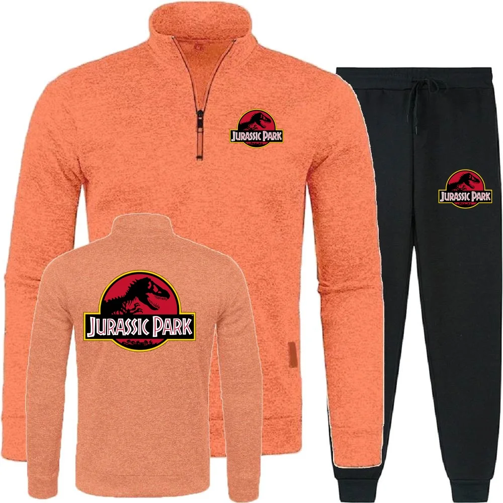 Jurassic park world dinosaur graphic мужские комплекты из 2 предметов - Фотография_2