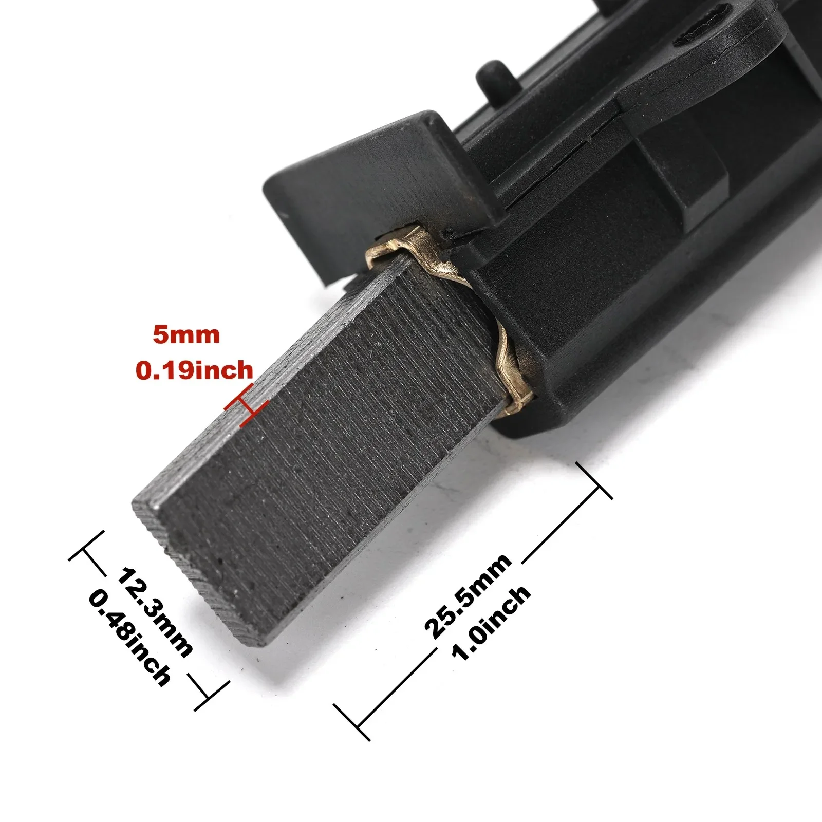 Держатель угольной щетки для стиральной машины (25.5x12 - Фотография_3