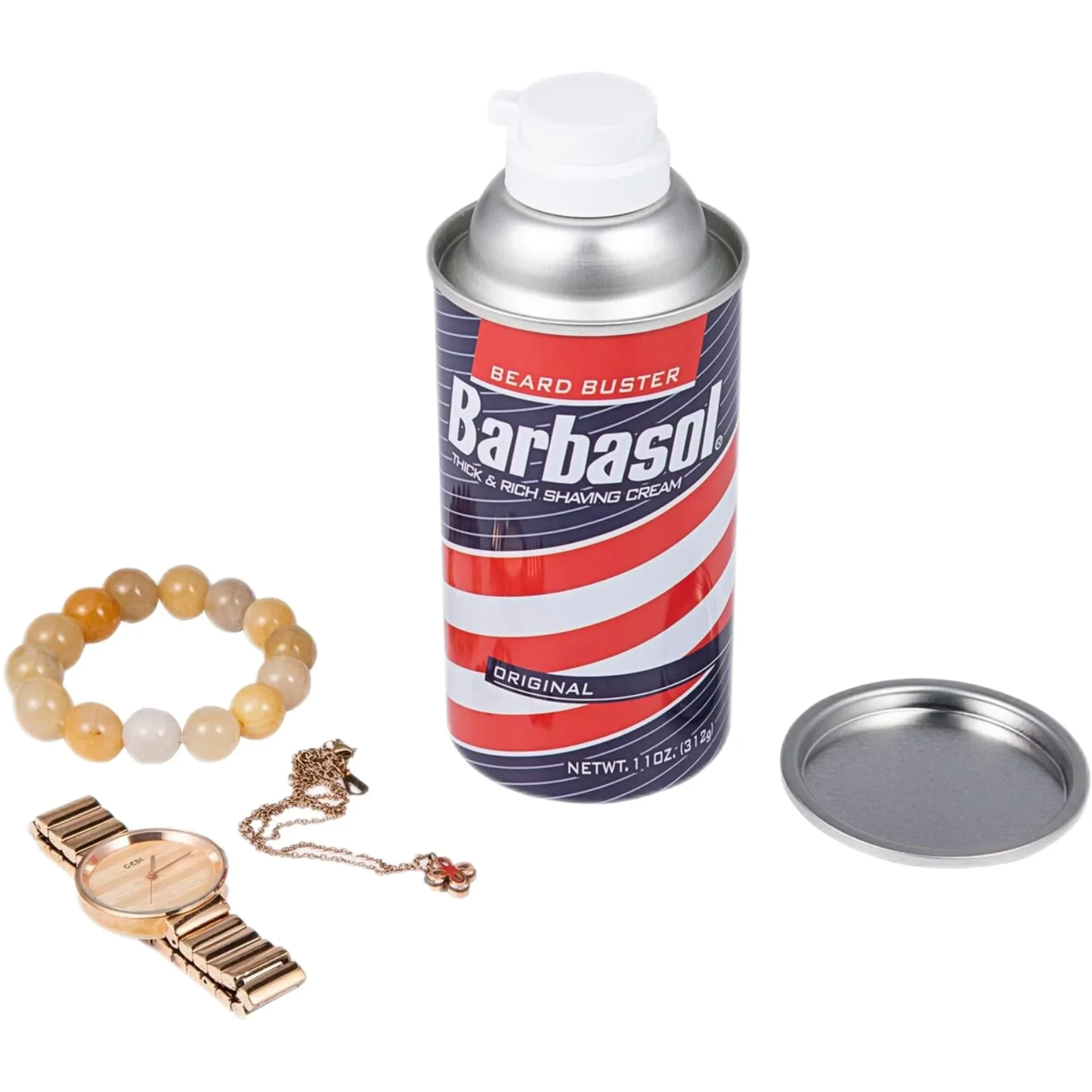 Private money box beard spray hidden