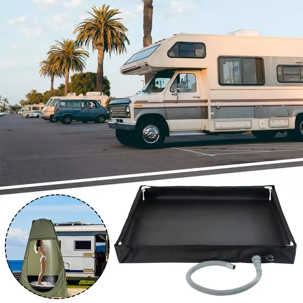 Портативная душевая кабина со сливным шлангом - Фотография_2