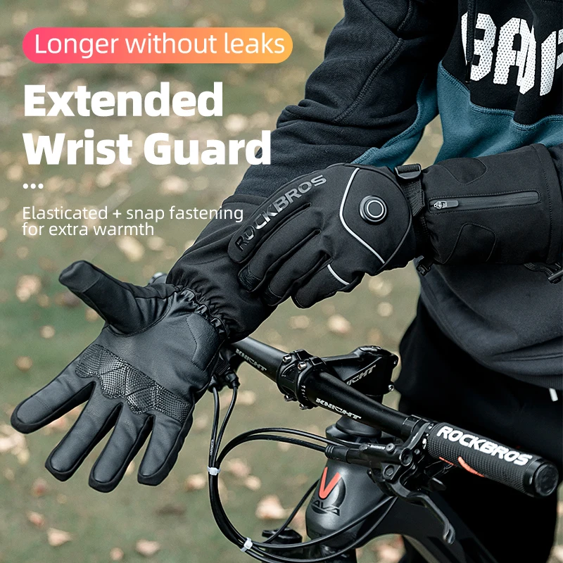 Rockbros перчатки с электрическим подогревом - Фотография_3