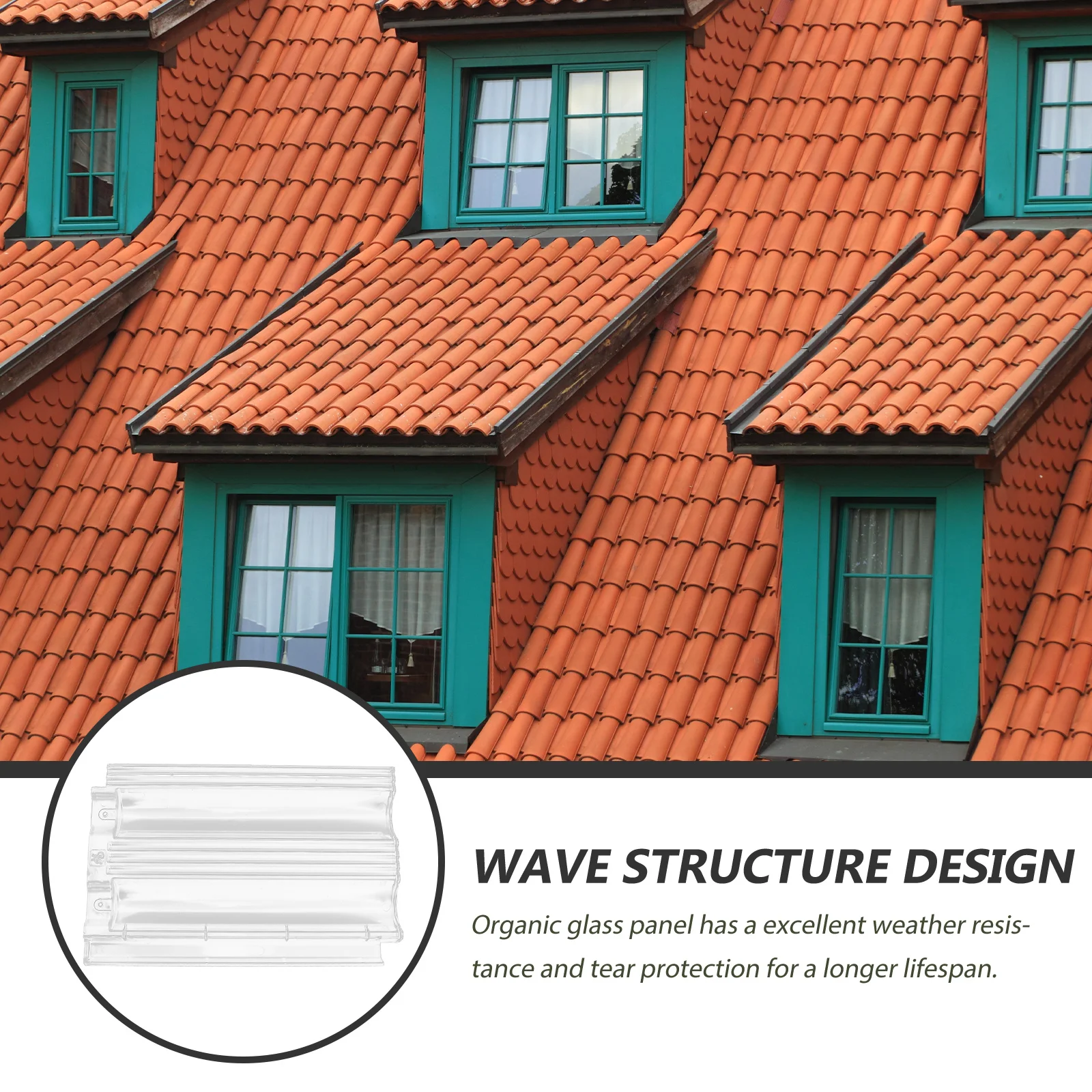 Прозрачная крышильная панель из органического стекла - Фотография_6