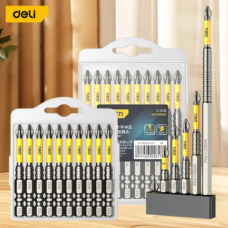 Нескользящая ph2 магнитная крестовая отвертка с пакетной головкой