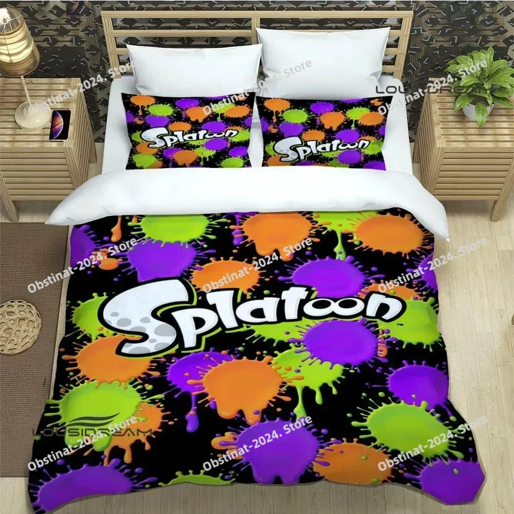 3d мультяшная игра splatoon