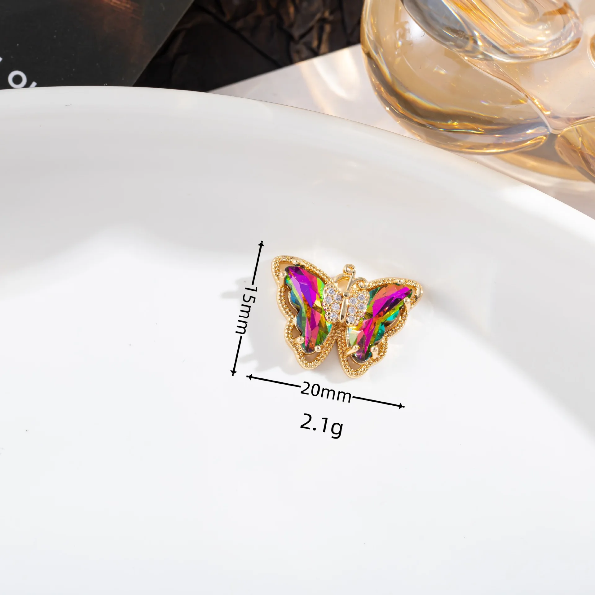 Модный кулон-бабочка для женщин - Фотография_4
