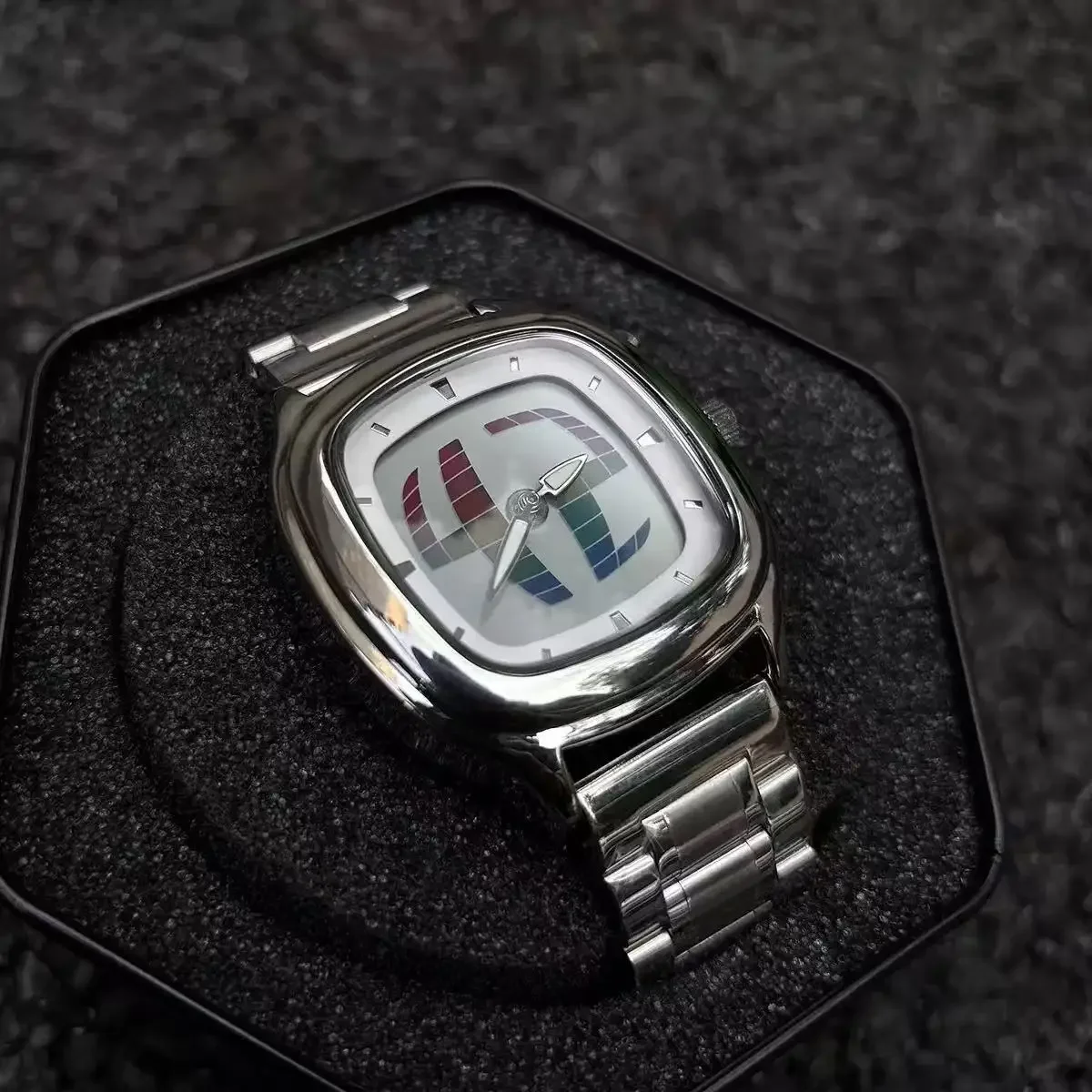 Y2k мужские кварцевые часы указатель - Фотография_5