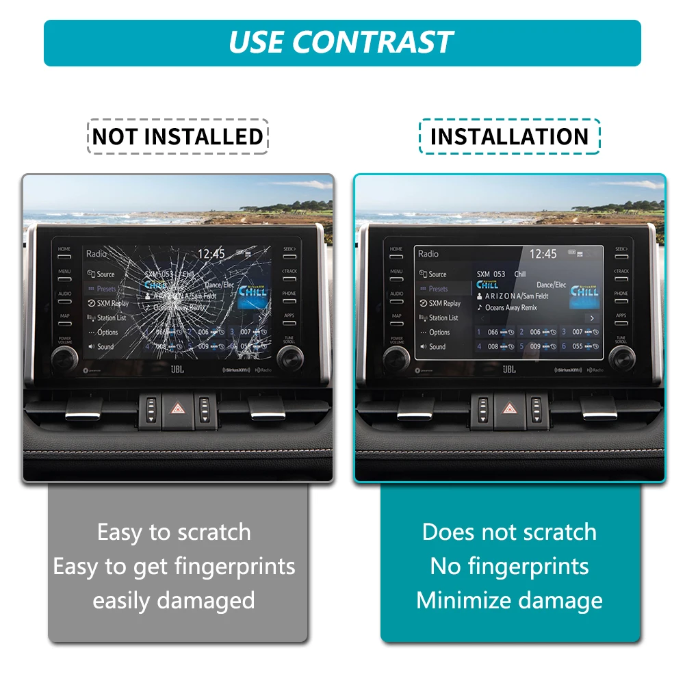 7-дюймовая автомобильная gps-навигация из закаленного стекла - Фотография_5