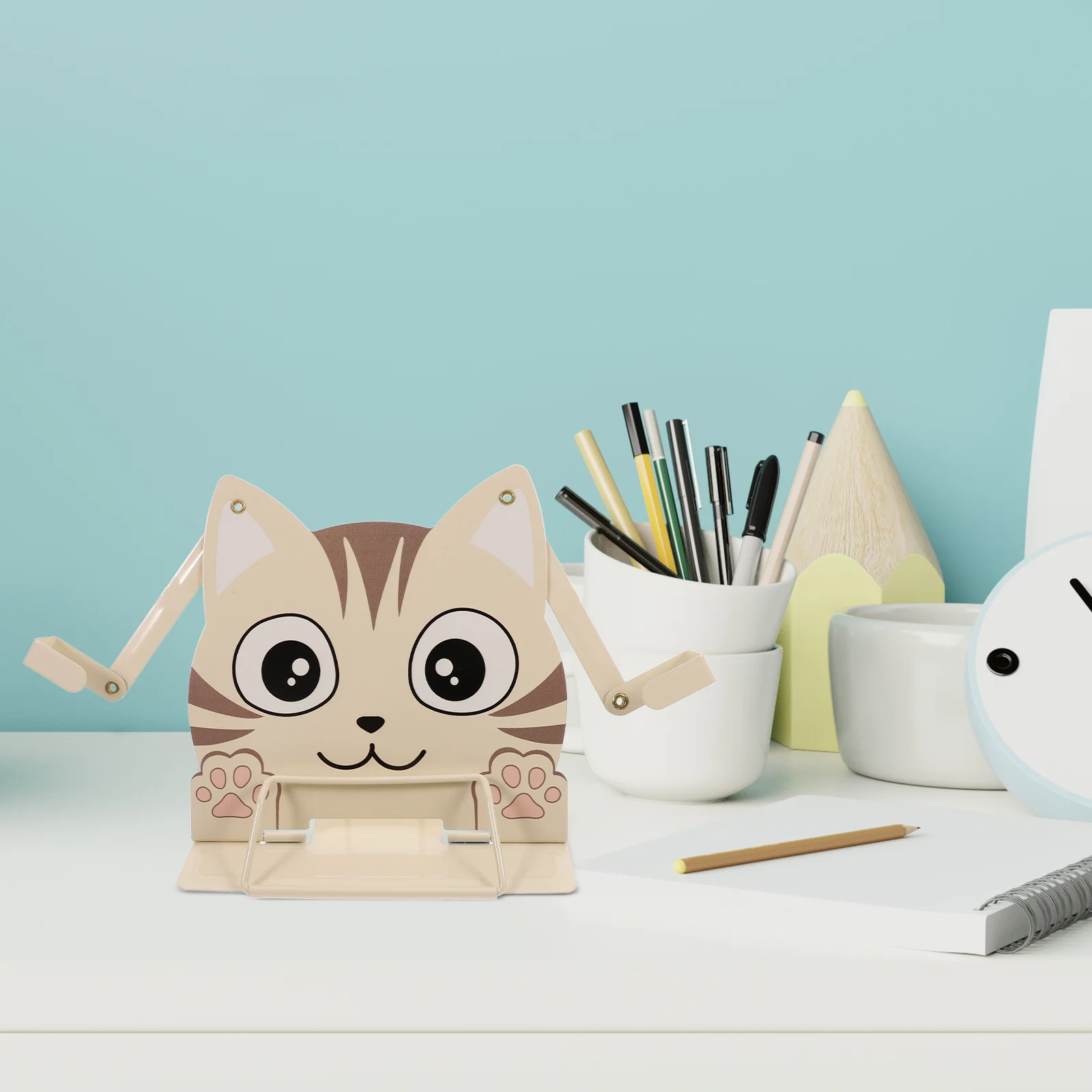 Детская подставка для чтения с мультяшными животными - Фотография_2