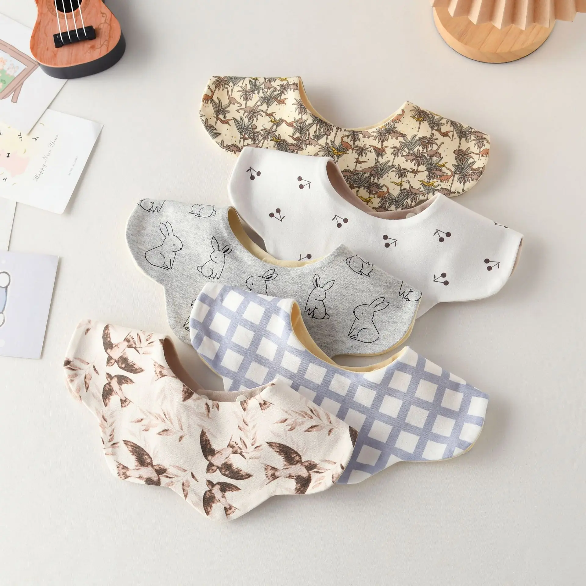 Новый 3-слойный хлопковый двусторонний - Фотография_4