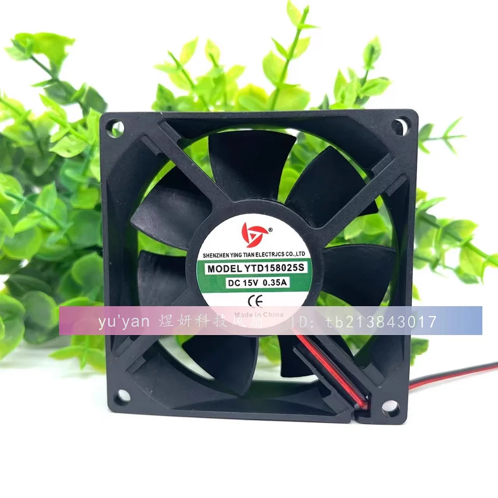 80 мм 15 в вентилятор 8 см новый для ytd158025s dc15v 0