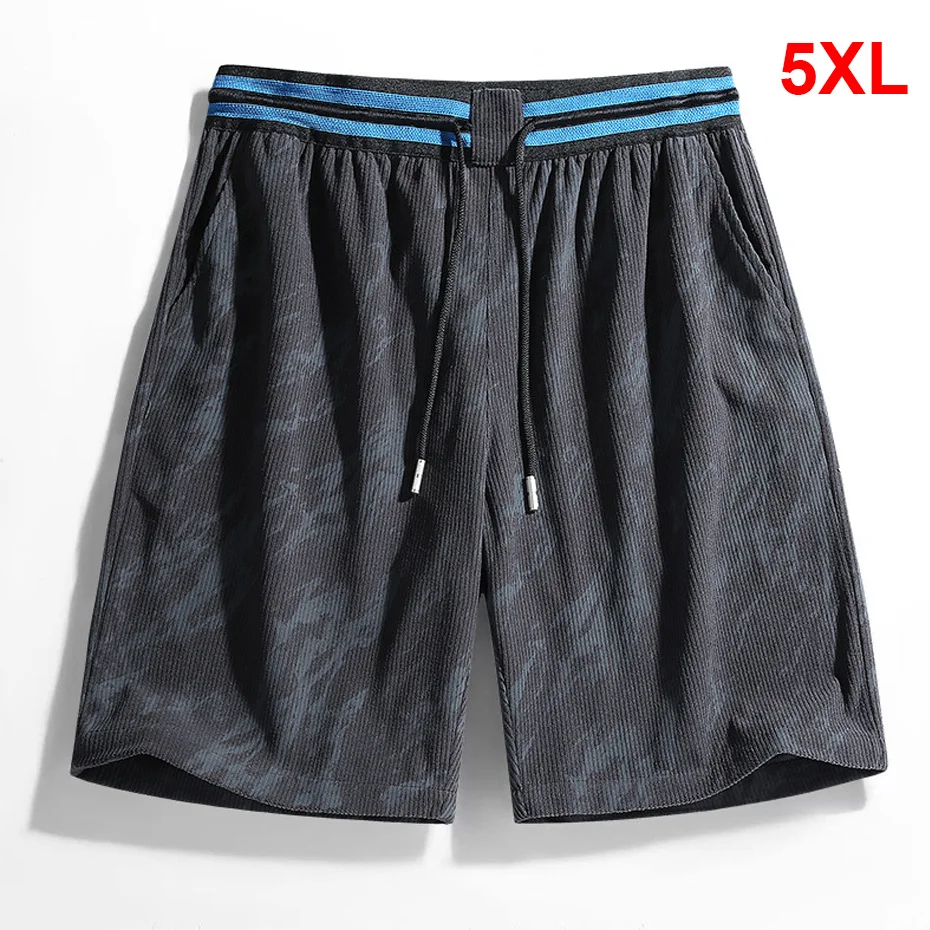 Летние вельветовые шорты для мужчин 5xl