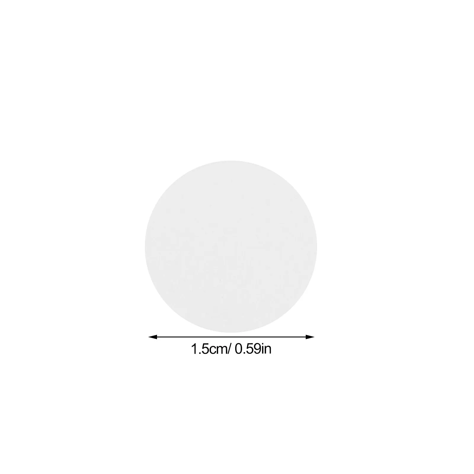 Круглые пустые точечные наклейки - Фотография_2