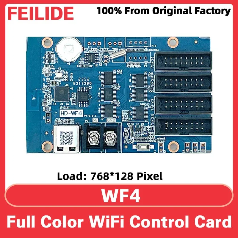 Huidu hd-wf4, полноцветный rgb hub75 контроллер