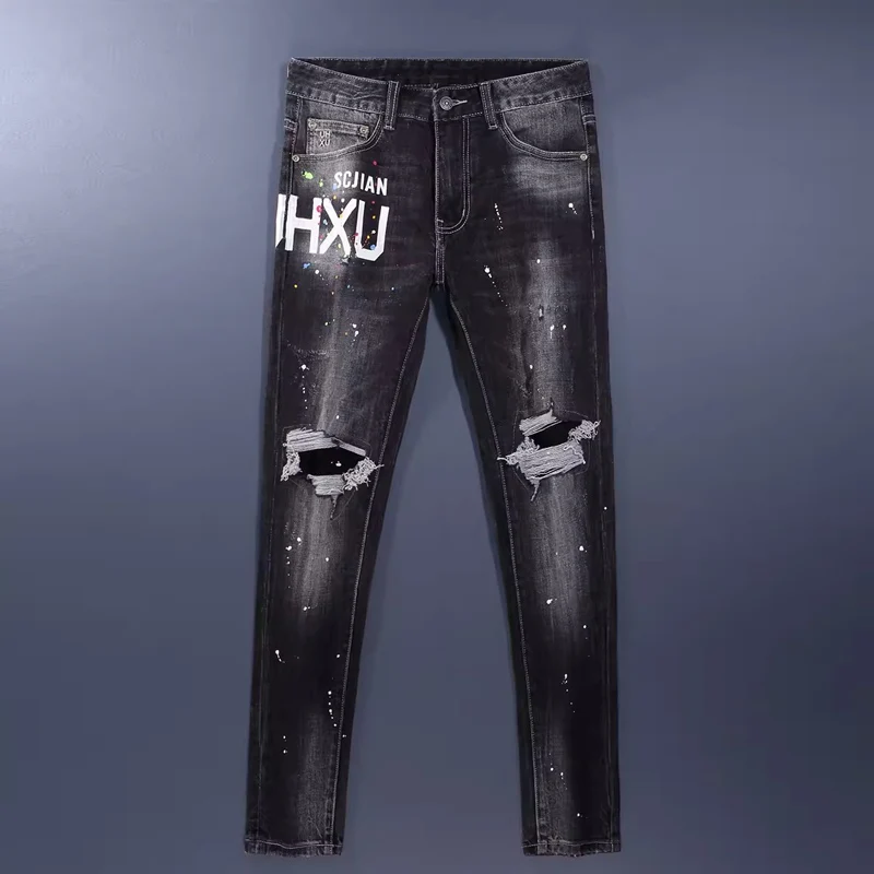 Fashiony2k f новые мужские джинсы - Фотография_2